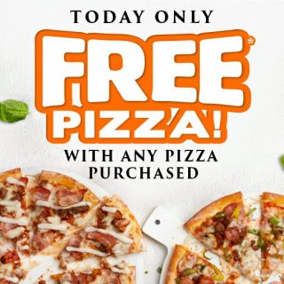 DEAL: Domino's Buy One Get One Free Pizzas (September 24) 6
