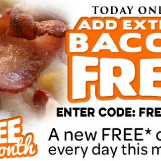 DEAL: Domino's Free Extra Bacon on Pizza (October 15) 2