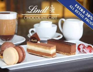 DEAL: Lindt Cafés - $19.99 Lindt Chocolate Platter with Hot Drinks for Two at Groupon ($49.80 value) 3