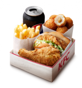 DEAL: KFC $10.95 Mashies Burger Box 3