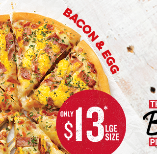 NEWS: Pizza Hut - All Day Breakfast Pizzas - Bacon & Egg and Chorizo & Egg 9