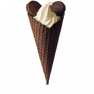DEAL: McDonald's $2 Choc Waffle Cone with Oreo Cookies 1