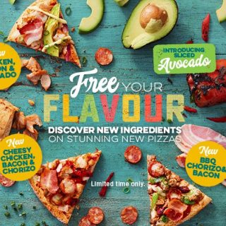 NEWS: Domino's New Pizzas with Sliced Avocado and Chorizo (starting December 11) 7