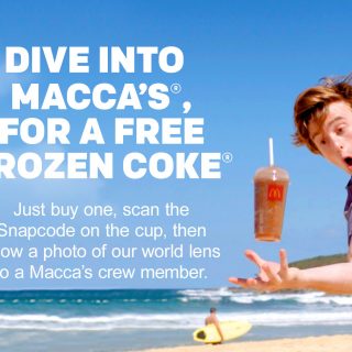 DEAL: McDonald's - Free Frozen Coke with Snapchat 1