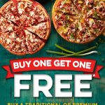 DEAL: Domino's Buy One Get One Free Pizzas (February 6) 3