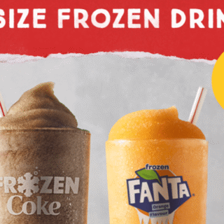DEAL: McDonald's $1 Any Size Frozen Drink via App 4 DEAL: McDonald's $1 Any Size Frozen Drink via App 4