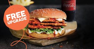 DEAL: Oporto - Free Upgrade to Large Meal (until 11 February) 3