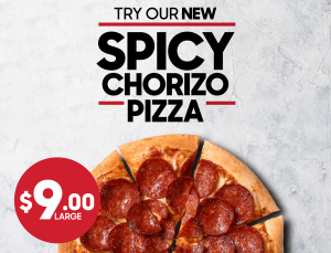 NEWS: Pizza Hut - $9 Spicy Chorizo Pizza 3