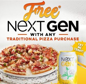DEAL: Domino's Free Next Gen Drink with Traditional Pizza (until 25 February) 3