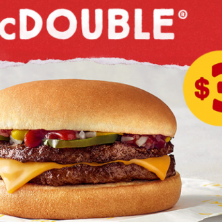 DEAL: McDonald's $3 McDouble 4