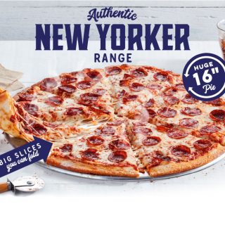 DEAL: Domino's Buy One Get One Free New Yorker Pizzas (until 15 March) 9 DEAL: Domino's Buy One Get One Free New Yorker Pizzas (until 15 March) 9