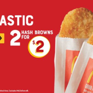 DEAL: McDonald's - 2 Hash Browns for $2 (NSW/ACT) 7 DEAL: McDonald's - 2 Hash Browns for $2 (NSW/ACT) 7