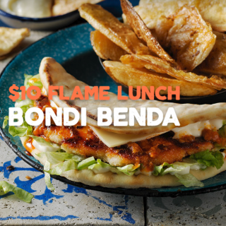 DEAL: Oporto $10 Flame Lunch with new Bondi Benda & Potato Skins 5