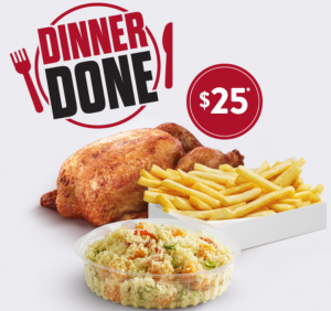 DEAL: Red Rooster $25 Couscous Family Meal (Whole Chicken, Family Chips & Pumpkin Couscous) 3