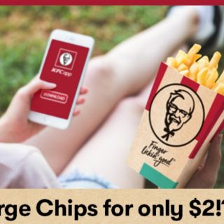 DEAL: KFC $2 Large Chips (KFC App) 7