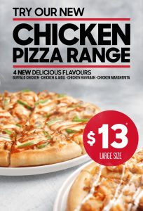 NEWS: Pizza Hut New Chicken Range (Buffalo Chicken, Chicken & Aioli, Chicken Hawaiian, Chicken Margherita) 3