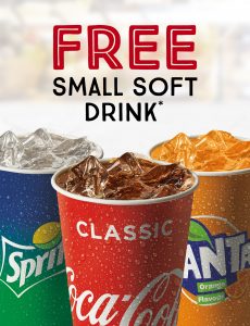 DEAL: McDonald's - Free Small Soft Drink with any purchase with mymacca's app (until April 26) 3