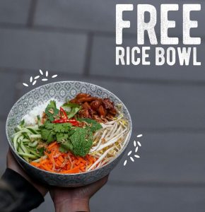 DEAL: Roll'd - Free Broken Rice Salad (Cơm) on 7 May 2018 (QLD 8 May) 3
