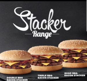NEWS: Hungry Jack's BBQ Bacon Stacker (Double, Triple or Quadruple) 3