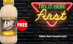 DEAL: 7-Eleven App – Free Dare Caramel Latte (30 April) 5