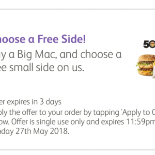DEAL: McDonald’s $3 off Grand Big Mac using mymacca's app (until May 23) 2