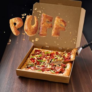 NEWS: Domino's Puff Pastry Crust returns on 14 May 2018 3