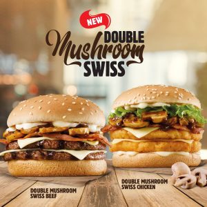 NEWS: Hungry Jack's Double Mushroom Swiss Beef & Chicken 3