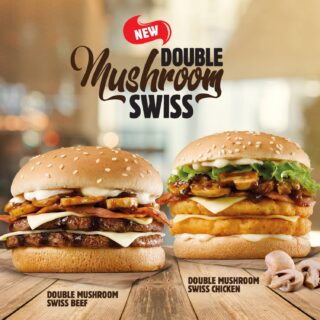 NEWS: Hungry Jack's Double Mushroom Swiss Beef & Chicken 4 NEWS: Hungry Jack's Double Mushroom Swiss Beef & Chicken 4