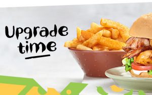 DEAL: Nando's Peri-Perks - Free Upgrade to Large Side with $12 Tropical Classic 6