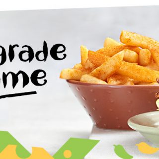 DEAL: Nando's Peri-Perks - Free Upgrade to Large Side with $12 Tropical Classic 7