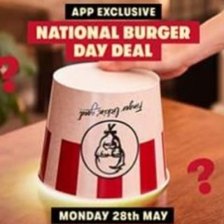 DEAL: KFC Free Chips & Drink with Burger purchase on Monday 28 May (KFC App) 4
