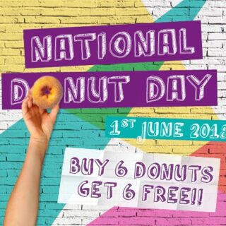 DEAL: Donut King - Buy 6 Cinnamon Donuts Get 6 Free on 1 June (National Donut Day) 7
