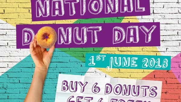 DEAL: Donut King - Buy 6 Cinnamon Donuts Get 6 Free on 1 June (National Donut Day) 6