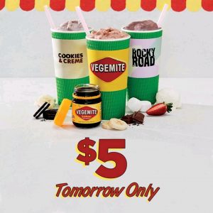 DEAL: $5 Vegemite Boost Juice/Cookies & Creme/Rocky Road on 6 June 2018 (Free for Dress Up) 8