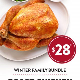 DEAL: Red Rooster $28 Winter Family Bundle with 2 New Sides 1