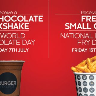 DEAL: Burger Project - Free Small Fries on 13 July 5