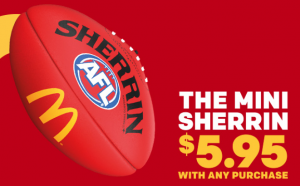 NEWS: McDonald's - $5.95 Mini Sherrin with any purchase 3