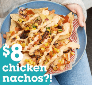 DEAL: Salsa's - $8 Chicken Nachos (until 3 August 2018) 1