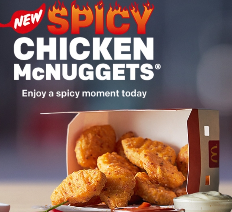 NEWS McDonald's Spicy McNuggets Are Back with Half and Half frugal feeds