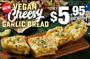 NEWS: Domino's Vegan Cheesy Garlic Bread 1