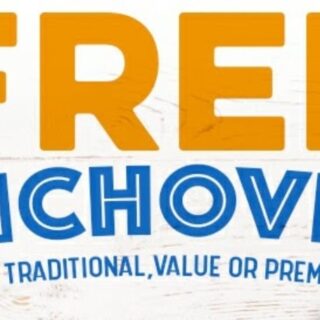 DEAL: Domino's - Free Anchovies Upgrade (14 August) 10 DEAL: Domino's - Free Anchovies Upgrade (14 August) 10