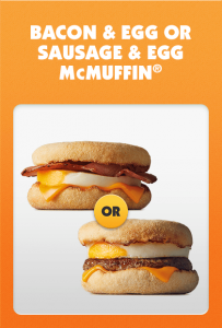 Free Bacon and Egg McMuffin or Sausage and Egg McMuffin - McDonald’s Monopoly Australia 2018 3