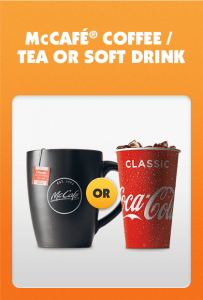 Free Small McCafe Coffee/Tea or Soft Drink - McDonald’s Monopoly Australia 2018 3