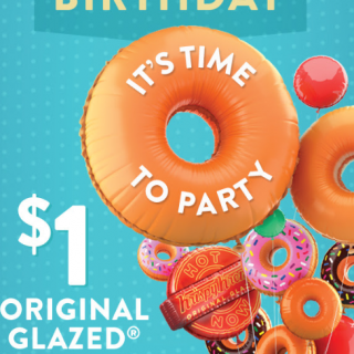 DEAL: Krispy Kreme - $1 Dozen Glazed Doughnuts with Any Dozen purchase 2