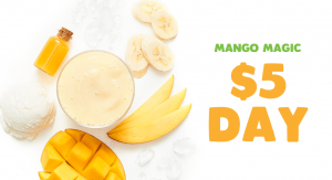 DEAL: Boost Juice - $5 Mango Madness (26 September) 8