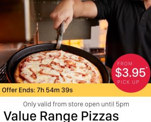 DEAL: Domino's Offers App - $3.95 Value Pizza until 5pm (24 September) 3