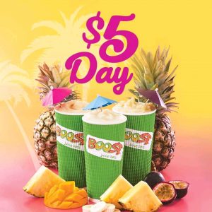 DEAL: Boost Juice - $5 Pineapple Tang Out Range (7 November) 8