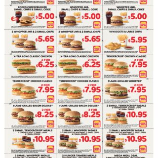 DEAL: Hungry Jack's Vouchers valid until 17 December 2018 9 DEAL: Hungry Jack's Vouchers valid until 17 December 2018 9