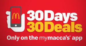 DEAL: McDonald’s - Small Cheeseburger Meal + Cheeseburger for $4 on mymacca's app (16 November) 3