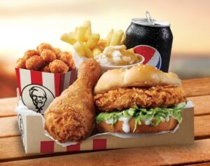 DEAL: KFC $12.95 Hot & Spicy Popcorn Chicken Box 24 DEAL: KFC $12.95 Hot & Spicy Popcorn Chicken Box 1